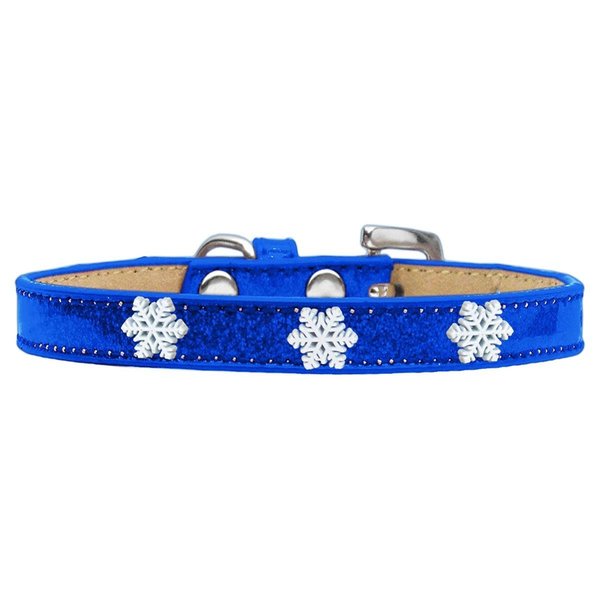 Pet Pal Snowflake Widget Dog CollarBlue Ice Cream Size 18 PE791623